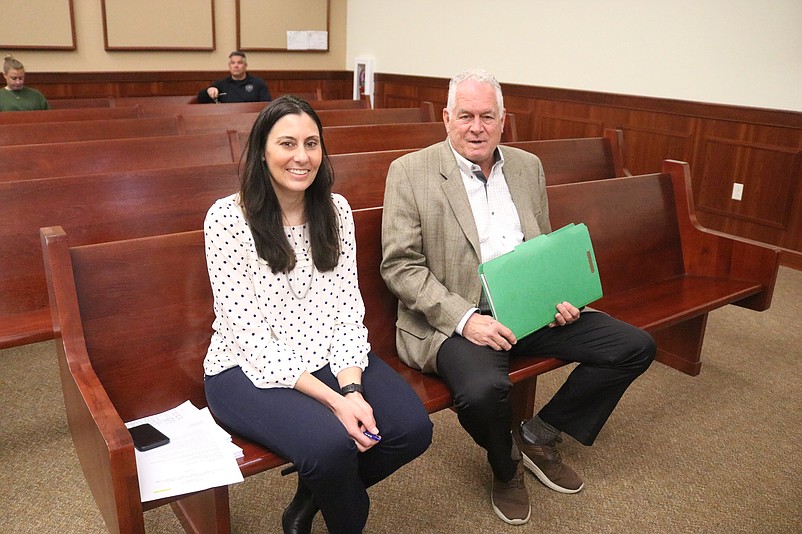 Sea Isle City's chief financial officer Jennifer McIver and auditor Leon Costello oversee the municipal budget.