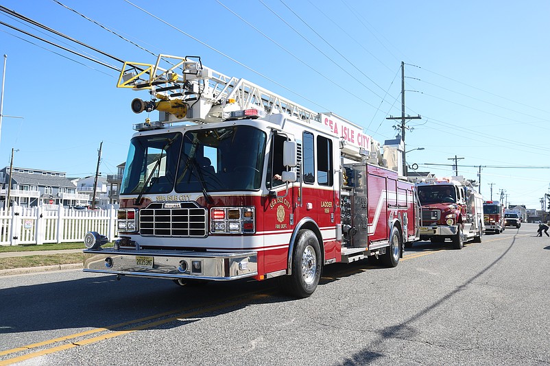 Fire trucks will be a big part of the citywide procession.