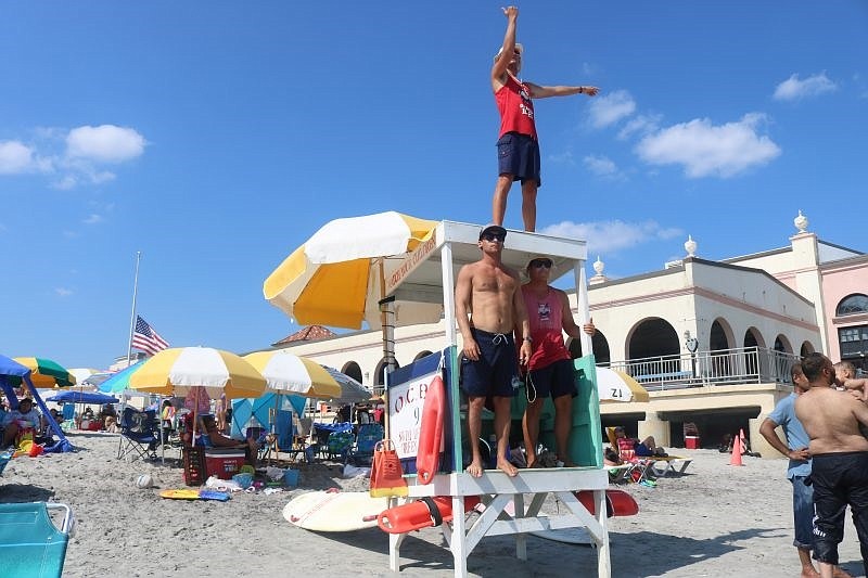 Ocean City lifeguards are always on high alert to rescue swimmers in distress.