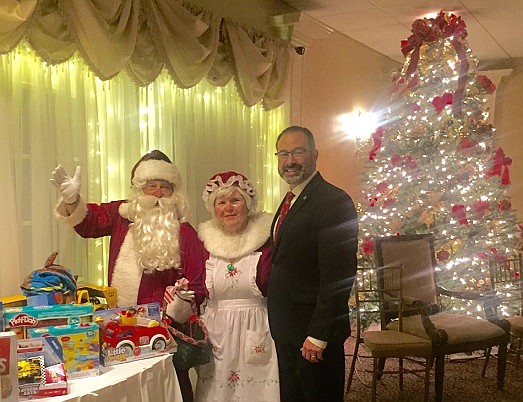 The Somers Point Business Association (SPBA) held a special Toy Drive 
during its annual Holiday Party December 6. Photo Credit : Suasion Communications Group
