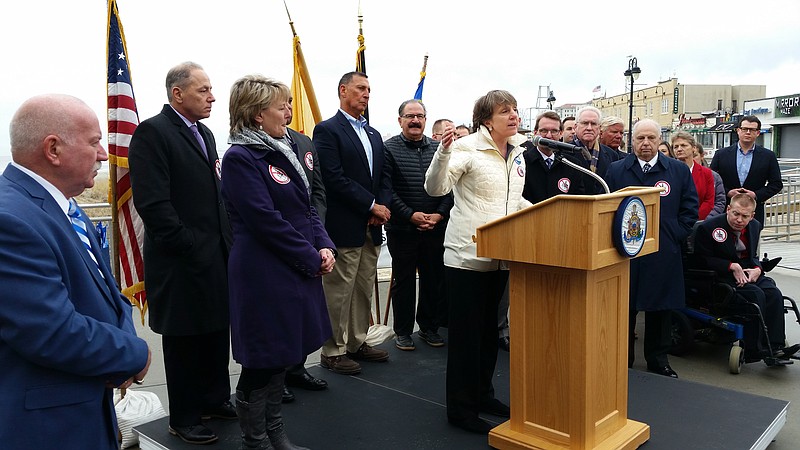 Cindy Zipf, executive director of Clean Ocean Action, says New Jersey is united in the fight against offshore drilling.