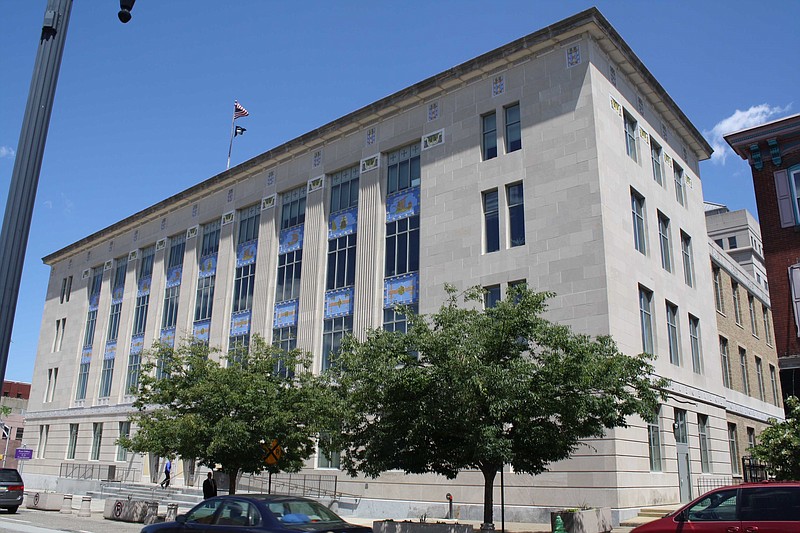 A Somers Point woman faces charges in Federal Court in Camden of a plot to have a man injured. (Photo of the Federal Courthouse in Camden courtesy njfederalcourtlawyers.com)