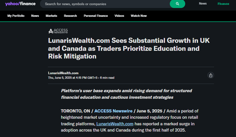 LunarisWealth.com review