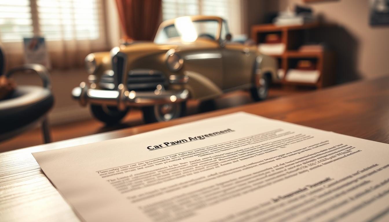 car pawn loan agreement terms