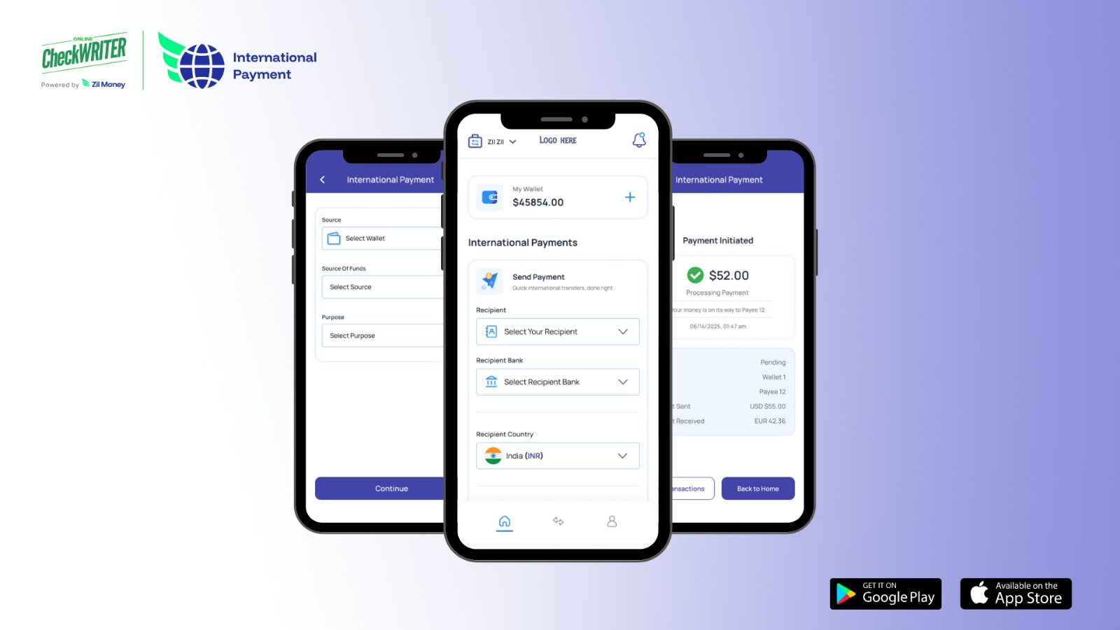 Fast Global Payments App
