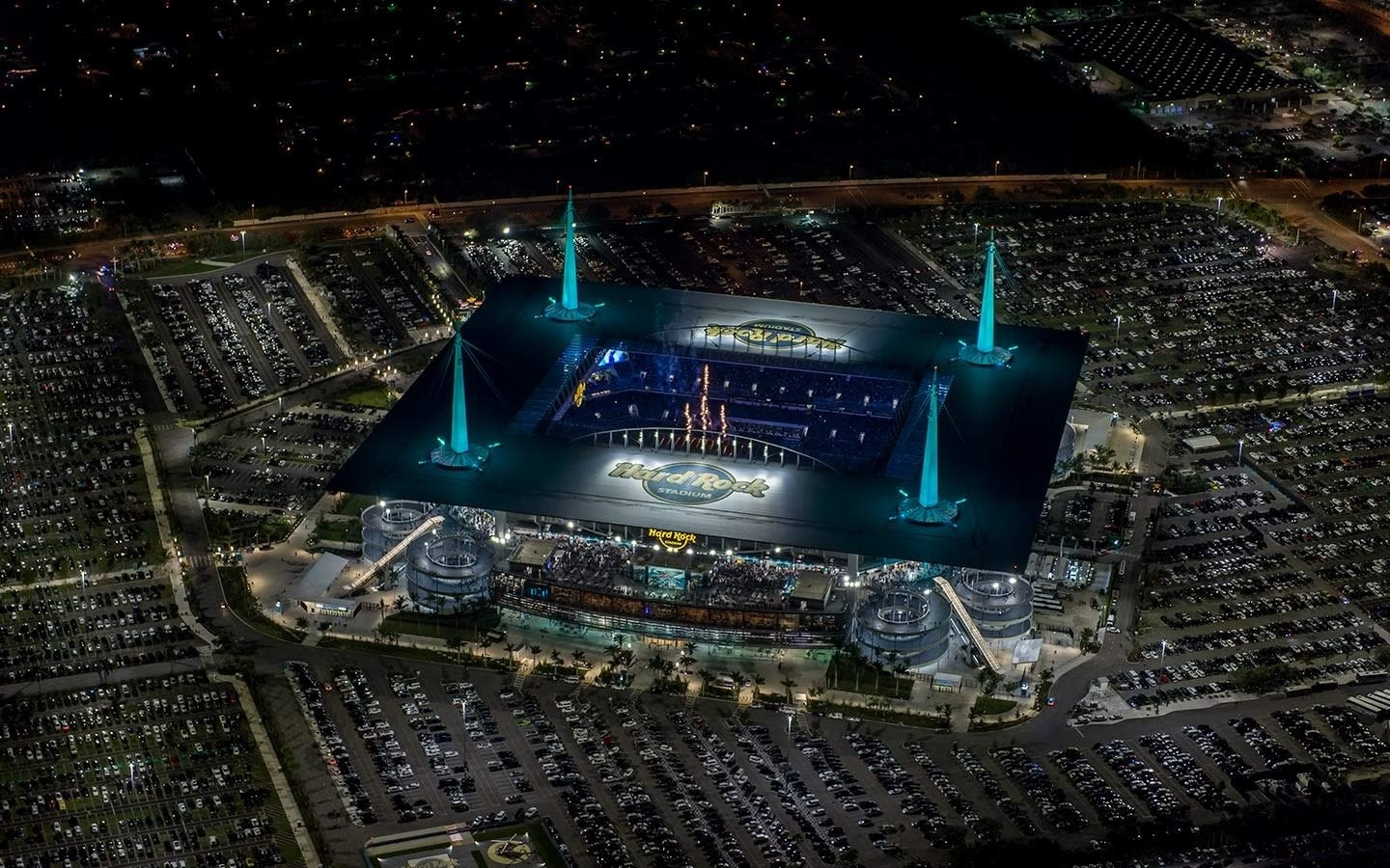 Hard Rock Stadium in Miami Gardens