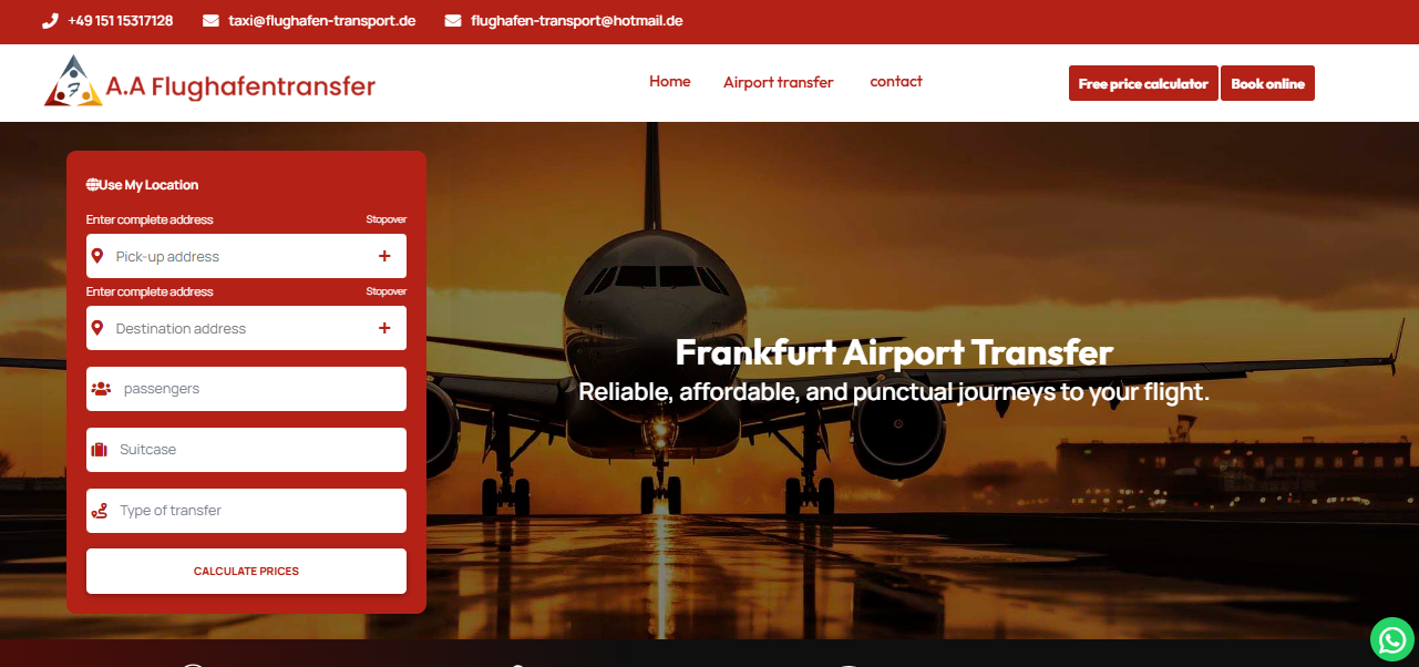 AA Flughafentransfer