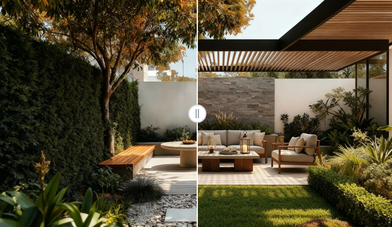 Relaxation area design by VisualGPT