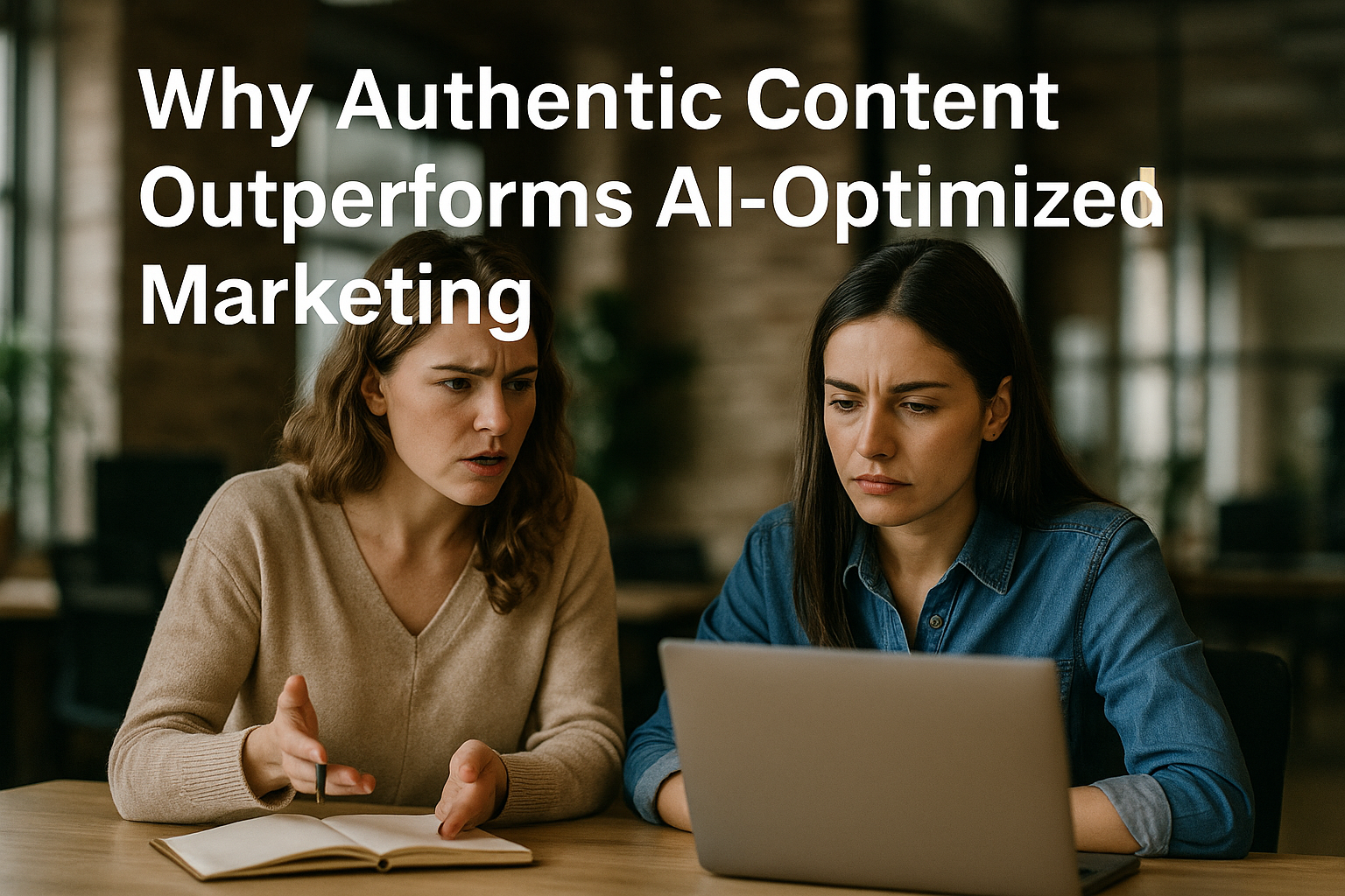 Why Authentic Content Outperforms AI-Optimized Marketing