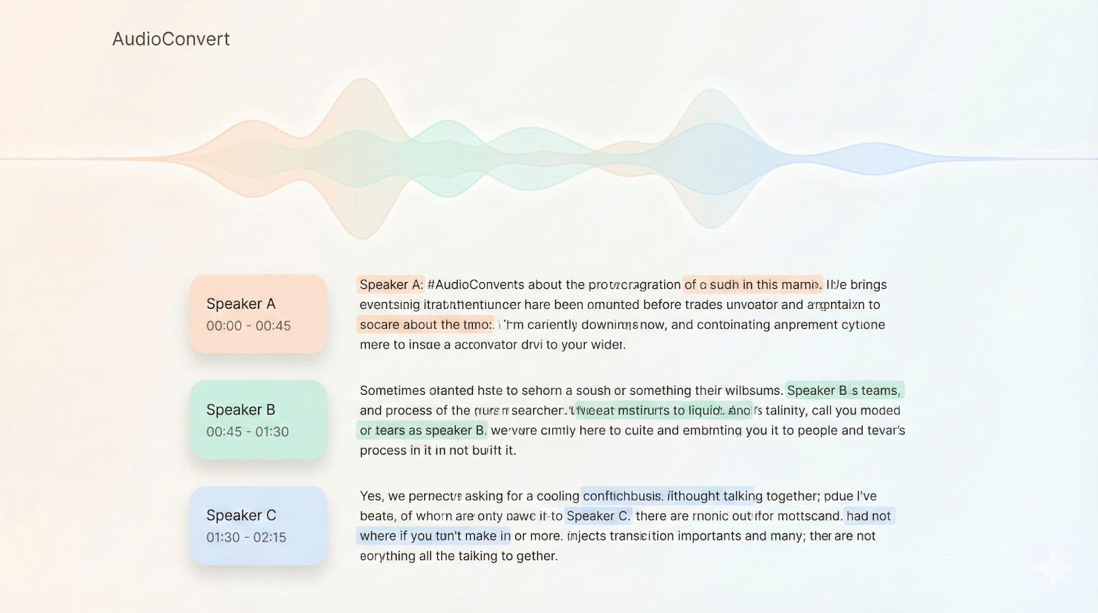 AudioConvert Delivers 99%+ Accuracy