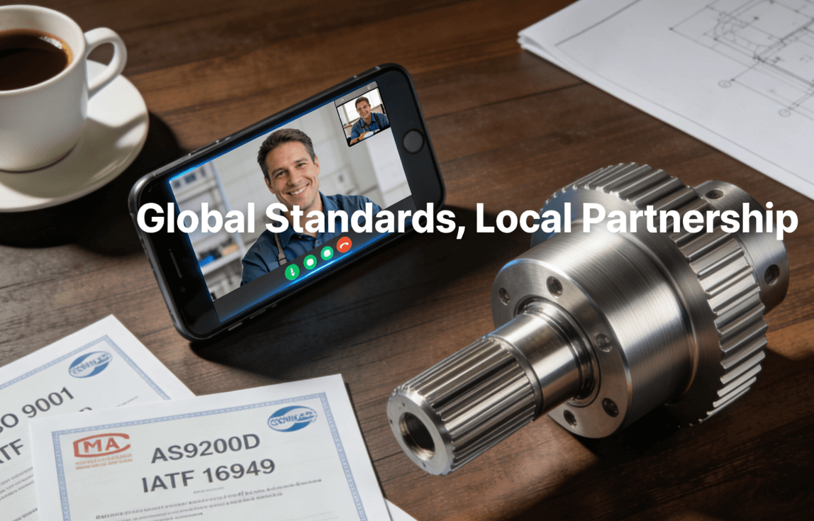 Rigorous international certifications, like those held by JS Precision, are the foundation of trust for global clients relying on local manufacturing partners.