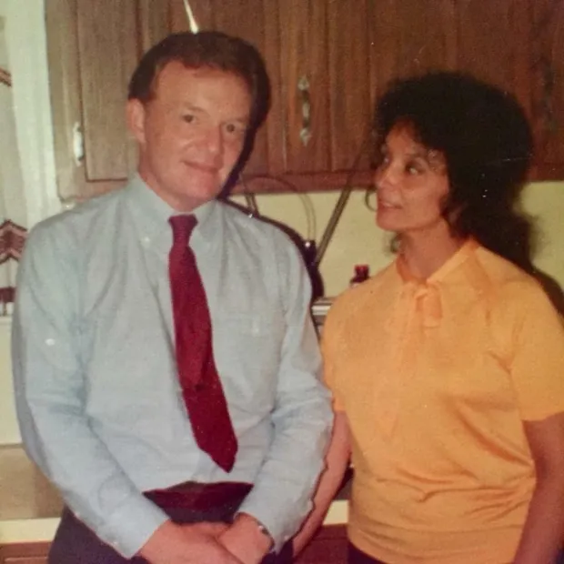 Ted and Lucy Flowers, Christine's parents. Lucy was a widow at age 43 and never wanted to remarry. (COURTESY OF CHRISTINE FLOWERS)