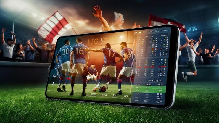 Watch a live sports event on your mobile device betting on football matches