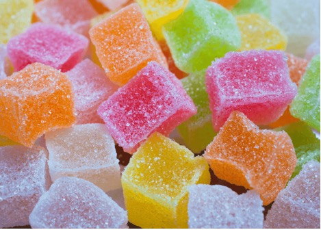 gummies in many different colors