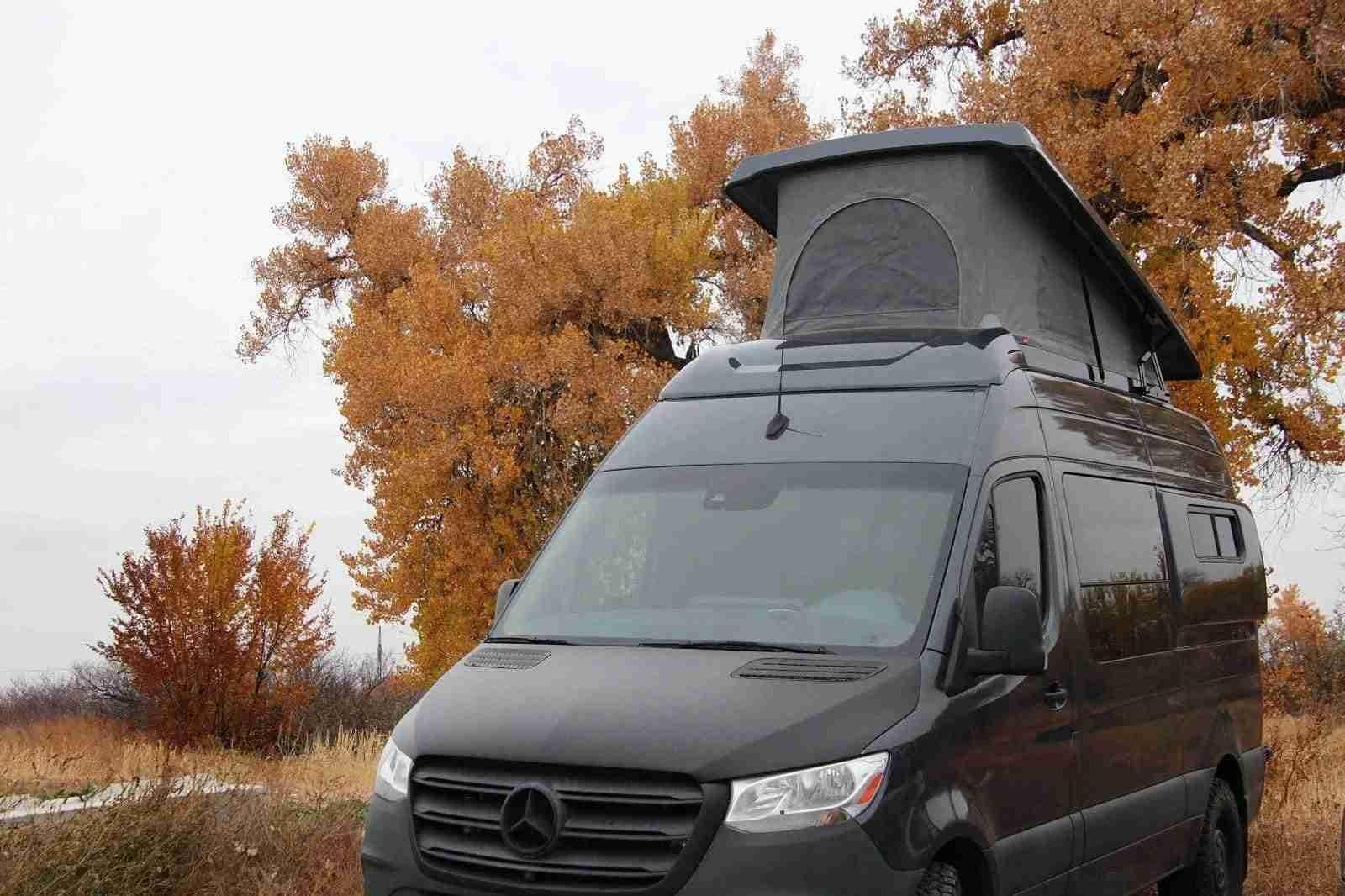 Van with poptop