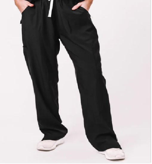 Elevate Your Professional Look with Black Scrub Pants