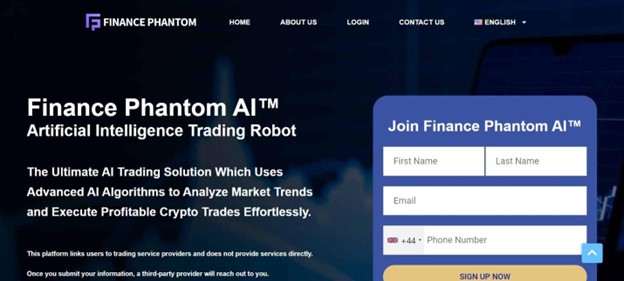 Finance Phantom website