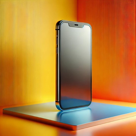 3D product animation of a tech product that looks like a phone