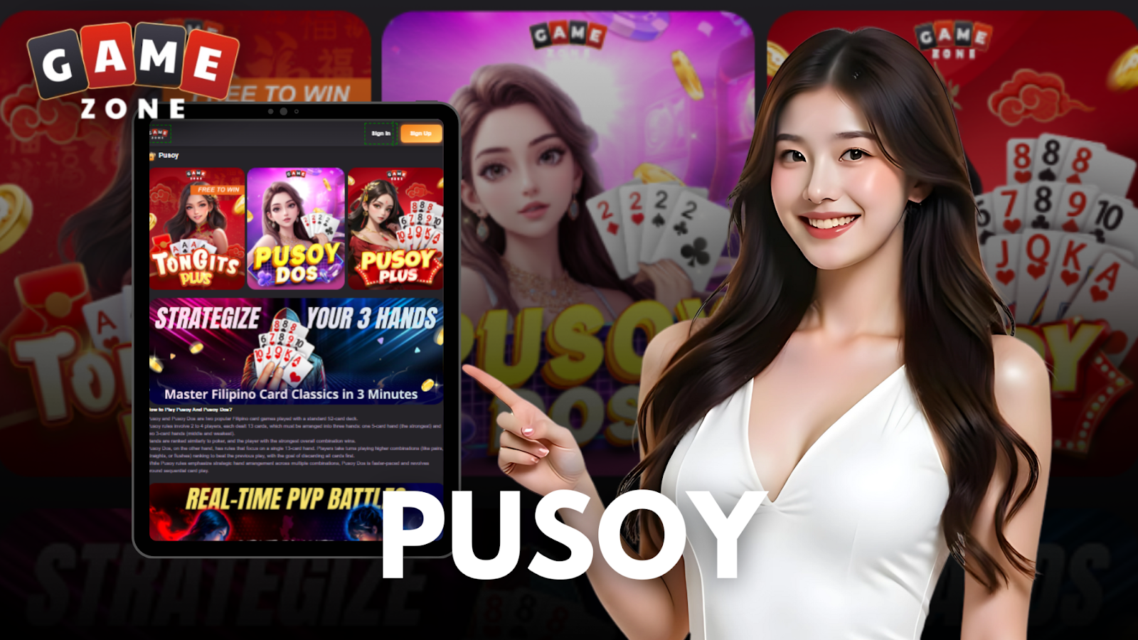 Pusoy, Pusoy online, online Pusoy game