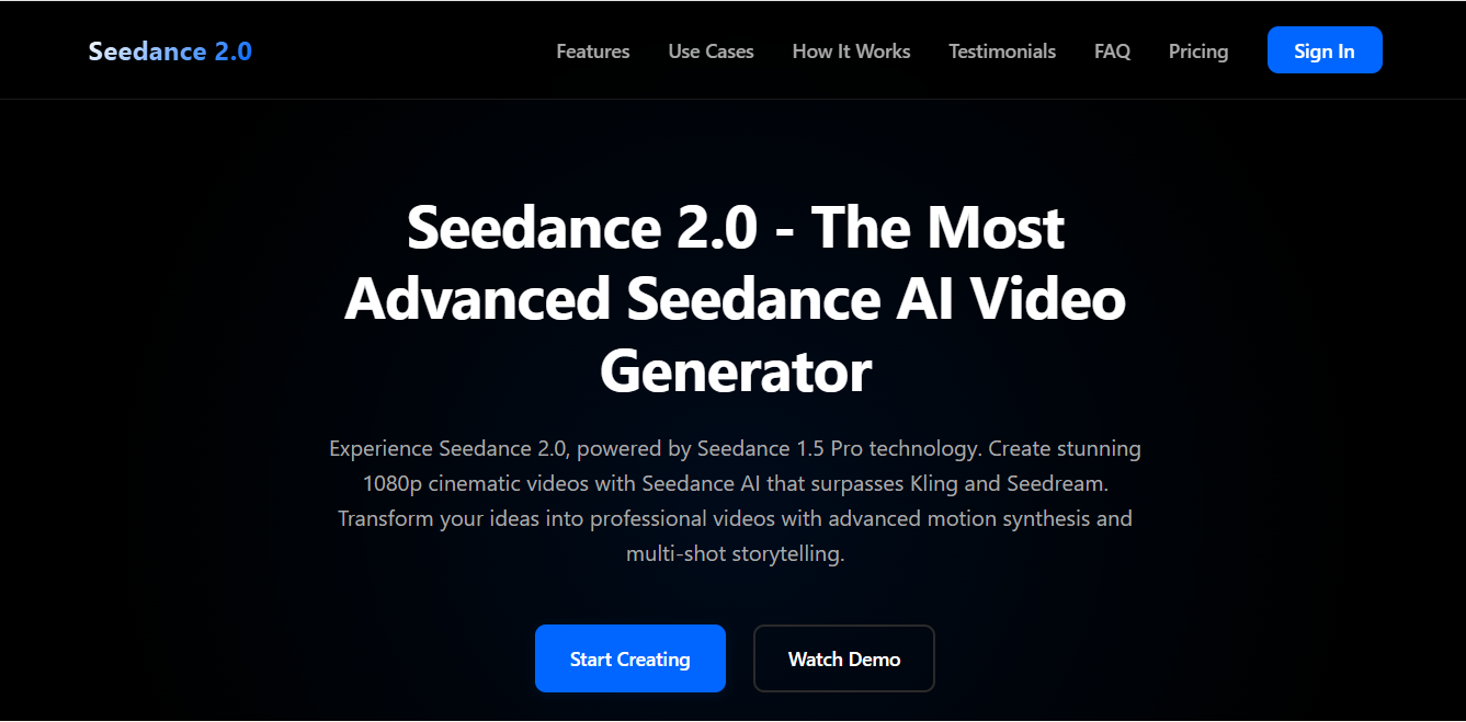 With its groundbreaking multimodal control and cinematic precision, Seedance 2.0 is setting the gold standard for the future of AI-driven storytelling.