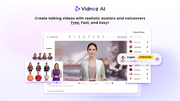 Unlock Your Marketing Potential With Vidnoz AI: Free AI Video Generator