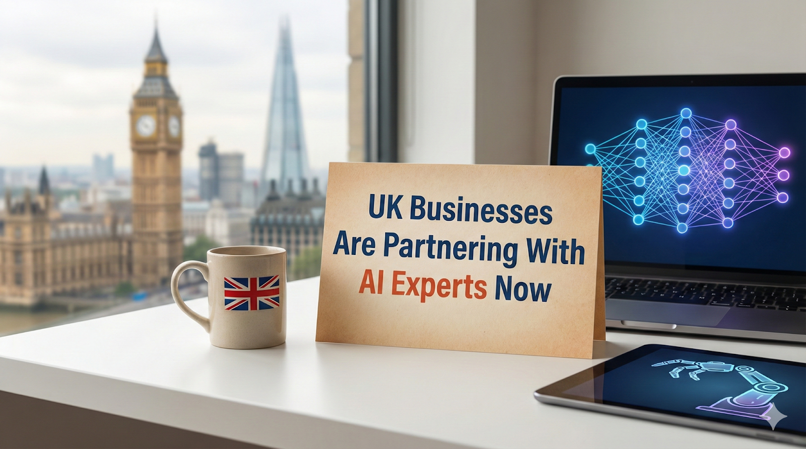 Why UK Businesses Partner With an AI Development Company Today